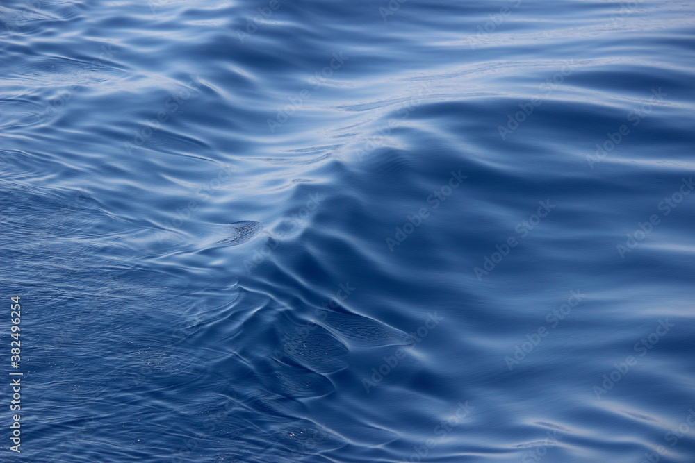 Beautiful reflection of the sky on the blue sea. Beautiful reflection of the sky on the blue sea.