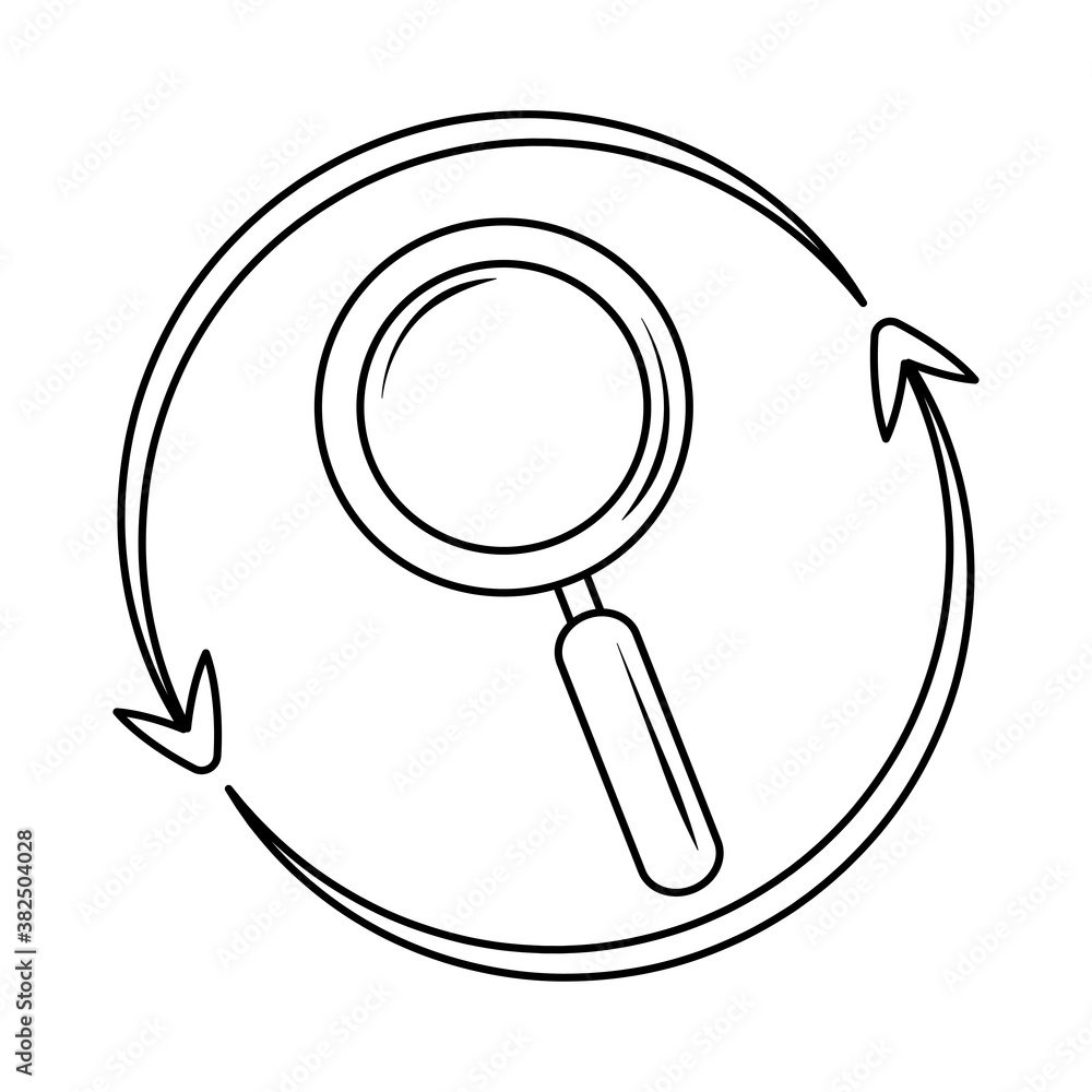 search icon, arrows browser refresh line style search icon, arrows browser refresh line style