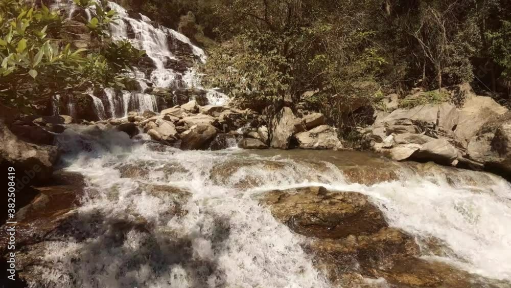 Peaceful Mae Ya Waterfall in Chiang Mai, Thailand Peaceful Mae Ya Waterfall in Chiang Mai, Thailand