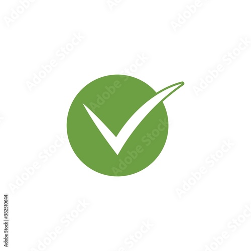 check mark icon vector illustration