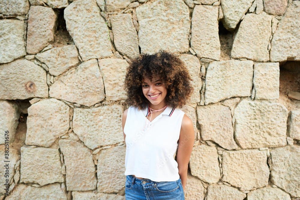 Young brunette with beautiful smile. Young brunette with beautiful smile.