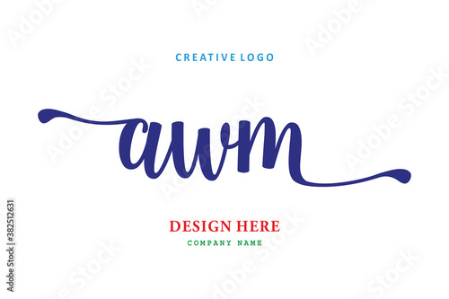 The simple AWM type logo is easy to understand and authoritative