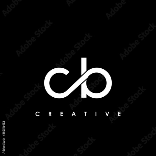 CB Letter Initial Logo Design Template Vector Illustration