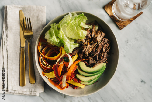 Bad H'ombre Carrot Salad with Open Faced photo