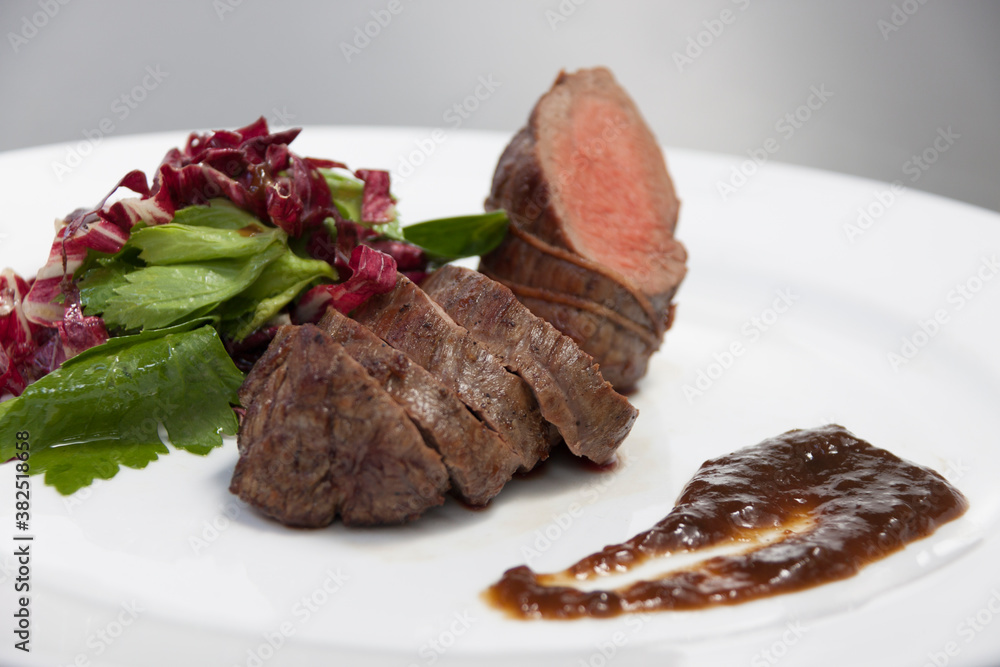 Fototapeta premium Buffalo meat rosbif