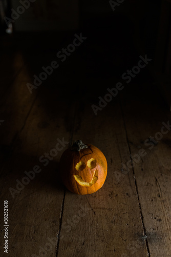 smiley pumpkin photo