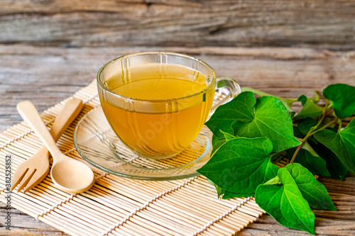 Plu Kaow (Houttuynia cordata Thunb ) tea