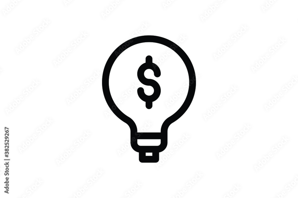 Startup Outline Icon - Business Idea Startup Outline Icon - Business Idea