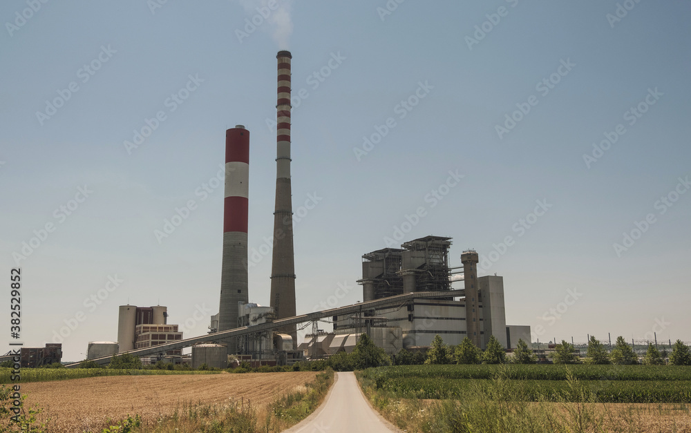 Power plant/factory complex Power plant/factory complex
