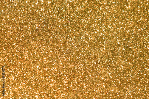 Gold glitter background. New Year, Christmas and All Celebrations concept.