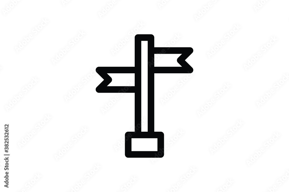 Startup Outline Icon - Direction Startup Outline Icon - Direction