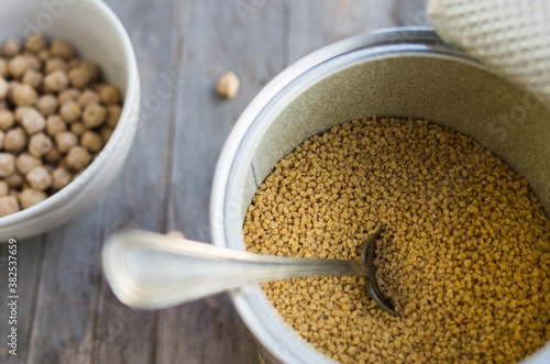 Soy beans and soy lecithin