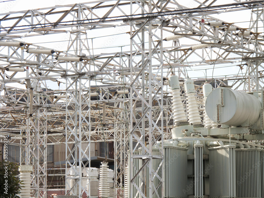 工場の変電システム 工場の変電システム