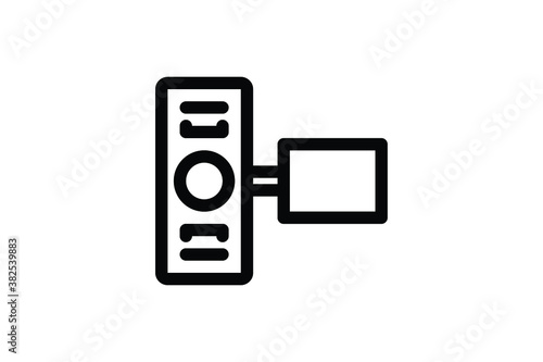 Electronic Outline Icon - Handycam