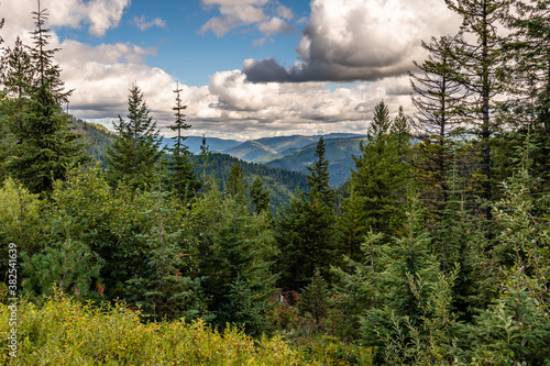 Beautiful View From Moon Pass. Wallace, Idaho.
