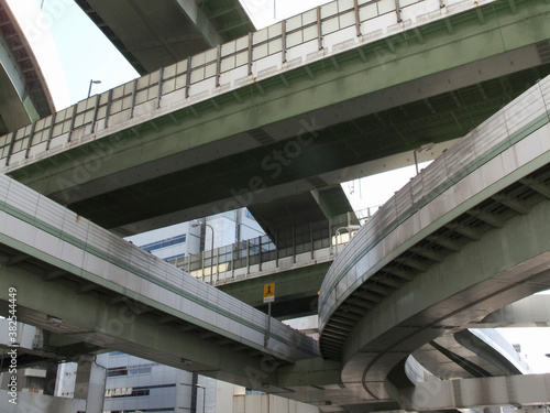 阪神高速道路のジャンクション