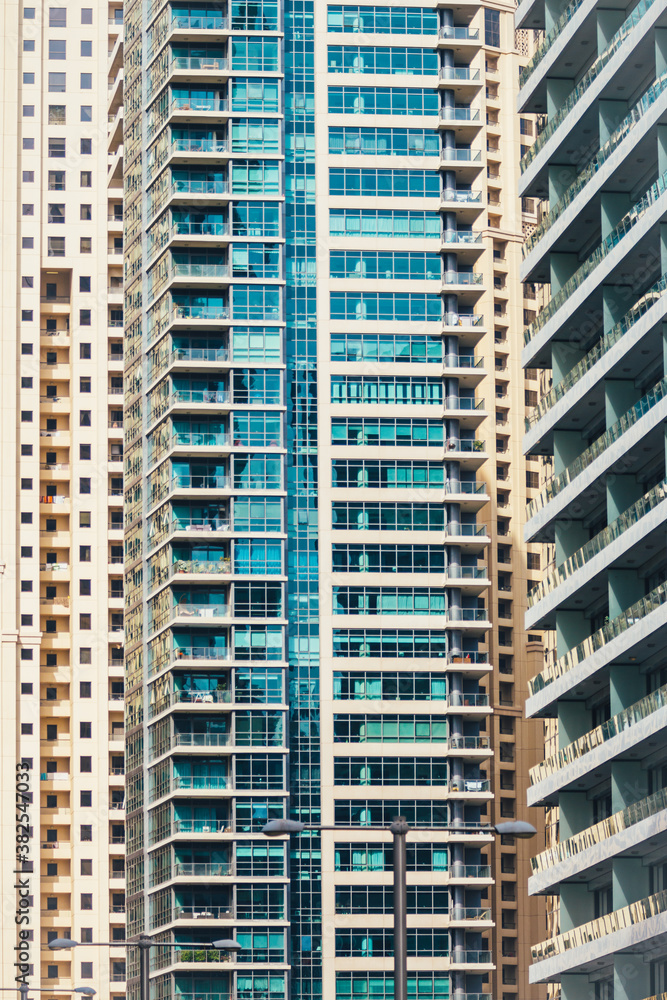 City pattern - Building texture. Dubai, United Arab Emirates City pattern - Building texture. Dubai, United Arab Emirates