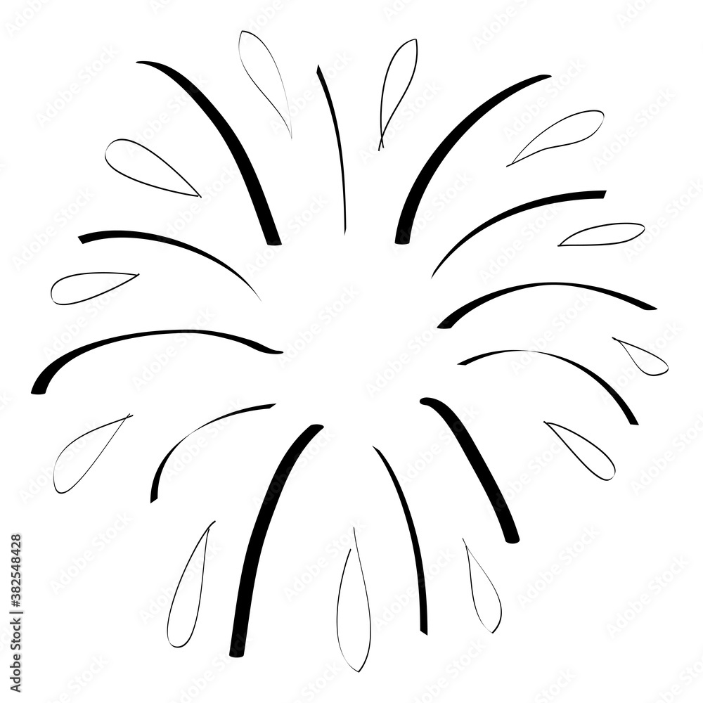 Starburst, sunburst element. Vector illustration Starburst, sunburst element. Vector illustration