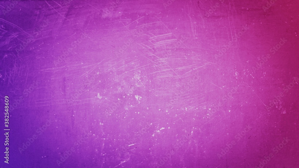 Obraz premium Grunge detailed texture purple gradation background with rough and scratches.