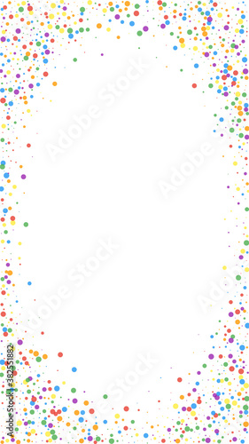 Festive immaculate confetti. Celebration stars. Co