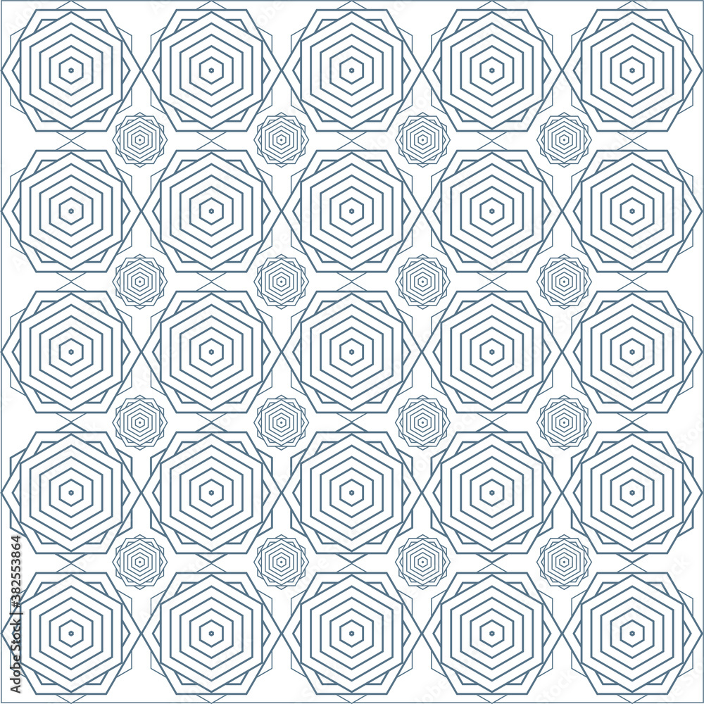 seamless hexagon pattern