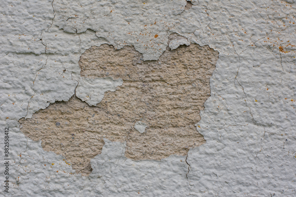 Obraz premium Mauer mit abgebröckelter Farbe