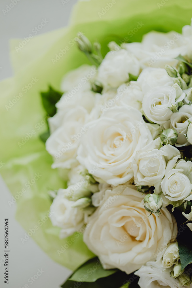Bouquet de roses pour la mariée Bouquet de roses pour la mariée
