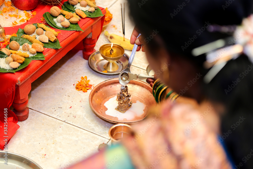 Fototapeta premium The Lord Ganesh, the god in the Hindu religion