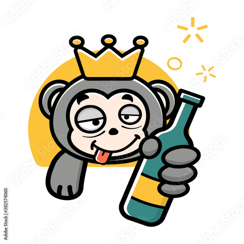 the animal kawaii mascot