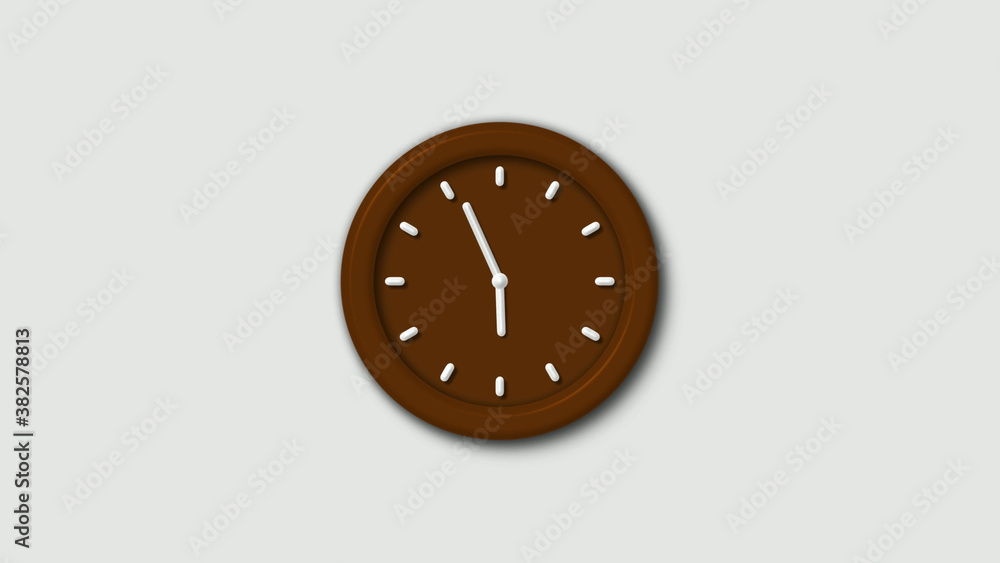 12 hours 3d wall clock isolated on white background,3d wall clock,orange dark wall clock 12 hours 3d wall clock isolated on white background,3d wall clock,orange dark wall clock