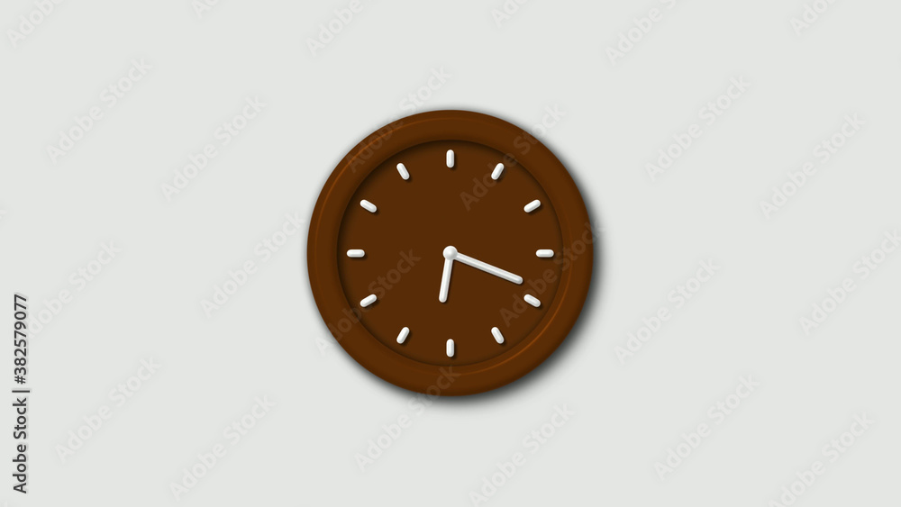 12 hours 3d wall clock isolated on white background,3d wall clock,orange dark wall clock 12 hours 3d wall clock isolated on white background,3d wall clock,orange dark wall clock