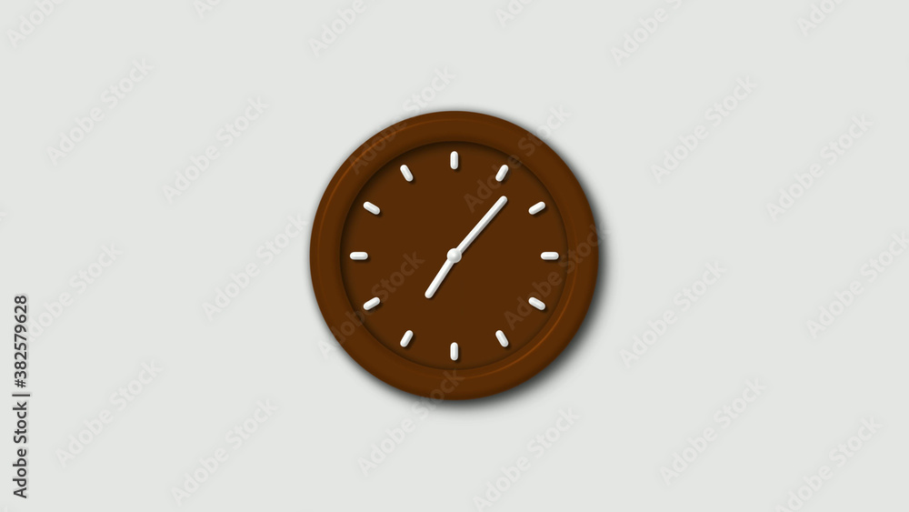 12 hours 3d wall clock isolated on white background,3d wall clock,orange dark wall clock 12 hours 3d wall clock isolated on white background,3d wall clock,orange dark wall clock