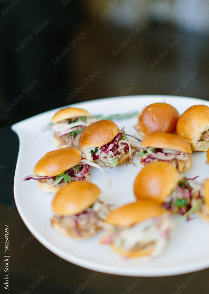 Mini Pork & Slaw Sandwiches Mini Pork & Slaw Sandwiches