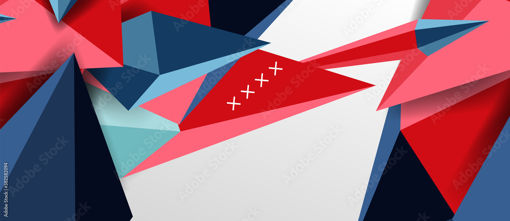 3d low poly abstract shape background vector illustration 3d low poly abstract shape background vector illustration