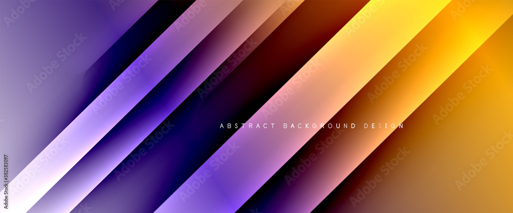 Fluid gradients with dynamic diagonal lines abstract background. Bright colors with dynamic light and shadow effects. Vector wallpaper or poster Fluid gradients with dynamic diagonal lines abstract background. Bright colors with dynamic light and shadow effects. Vector wallpaper or poster