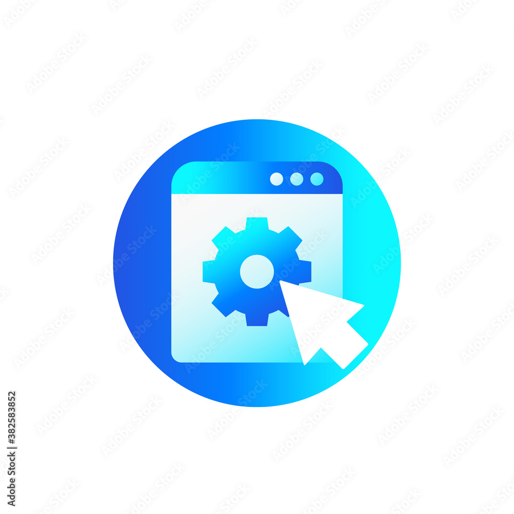 admin panel, website icon, vector admin panel, website icon, vector