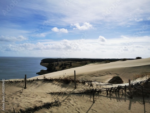 Curonian spit dead dunes - natural desert separating Baltic sea and lagoon © Audrius
