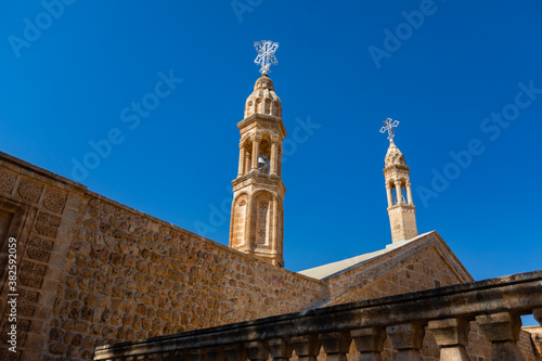 Dayro d-Mor Gabriel, also known as Deyrulumur, is the oldest surviving Syriac Orthodox monastery in the world. It is located on the Tur Abdin plateau near Midyat in the Mardin.