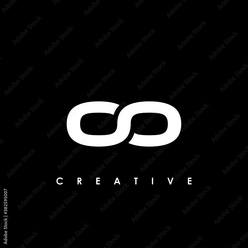 OO Letter Initial Logo Design Template Vector Illustration OO Letter Initial Logo Design Template Vector Illustration