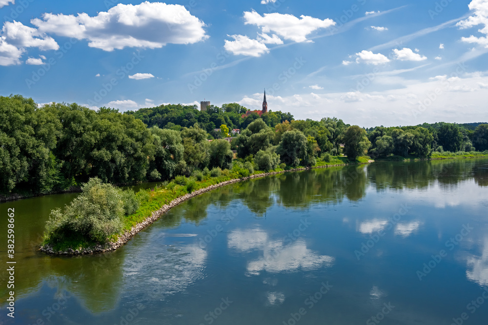 The Danube river in Bavaria