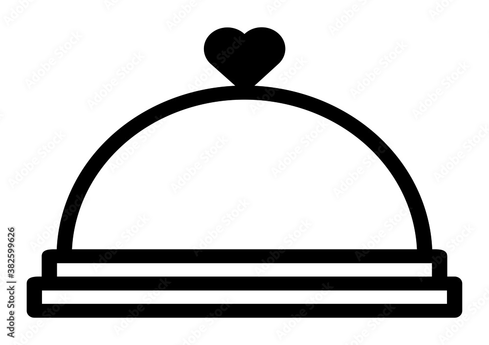 illustration food cover with love food or restaurant logo icon vector
illustration food cover with love food or restaurant logo icon vector