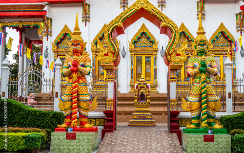 Bangkok, Thailand, Saturday 3 October 2020, Wat Sai, Mai,Tourist attractions in thailand, thai temple