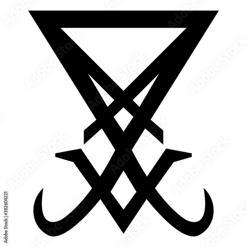Satanic Temple Vector 