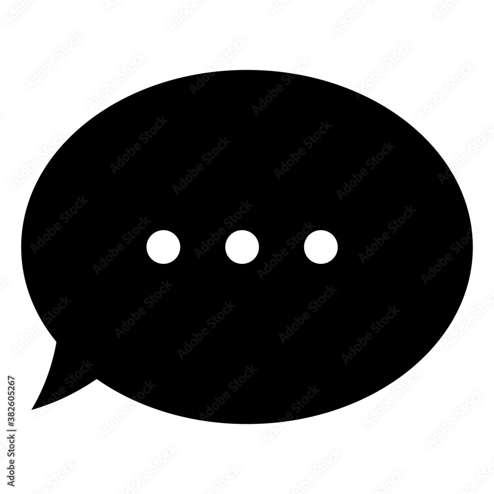 Fototapeta premium Speech Bubble Vector 