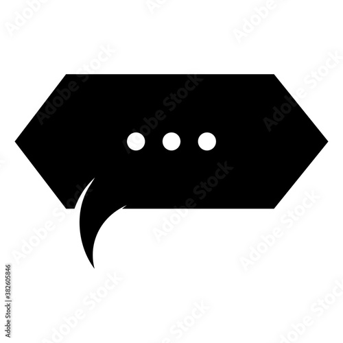 фотографія Dialogue Bubble Vector
