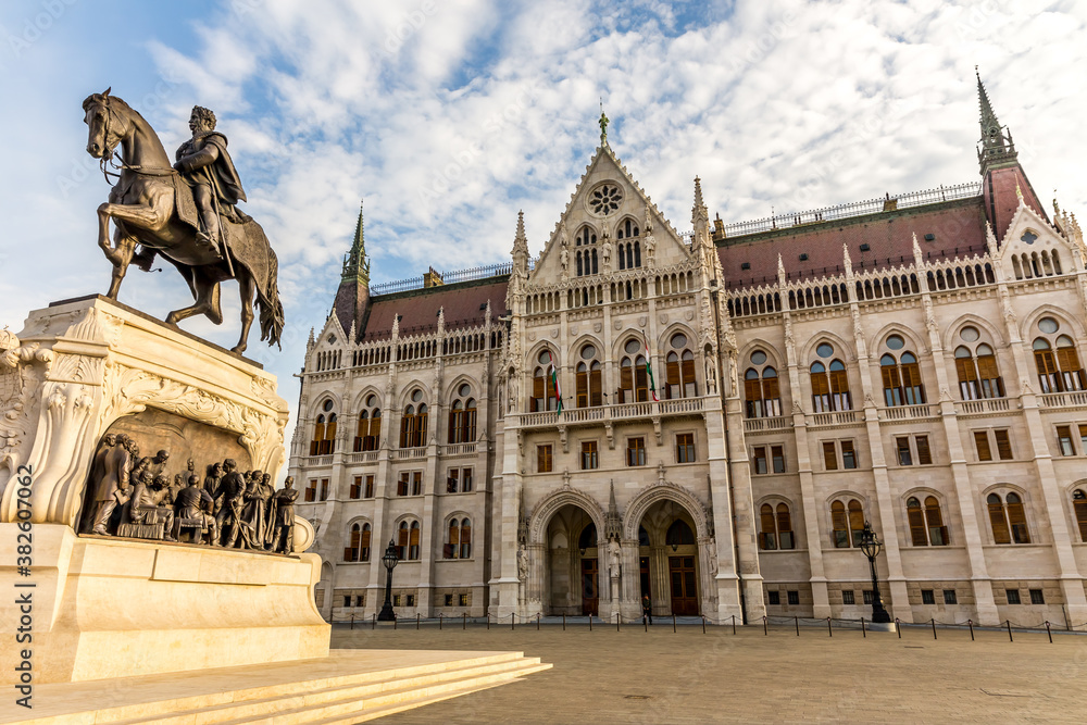 parliament in budapest, hungary