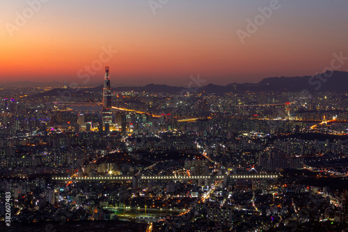 Photography seoul city