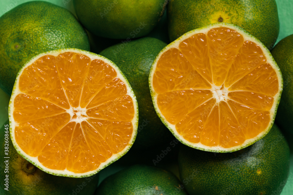 Fresh mandarin oranges fruit or tangerines Fresh mandarin oranges fruit or tangerines
