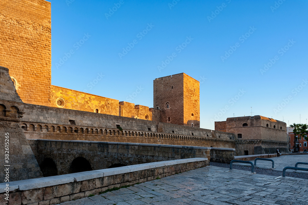 Bari, Bari district, Puglia, Apulia, Italy, Europe, Swabian Norman Castle