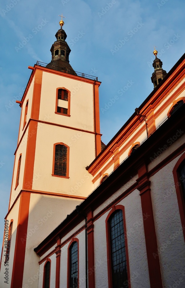 Kirchturm, Sankt Blasius, Stadtpfarrkirche, Fulda